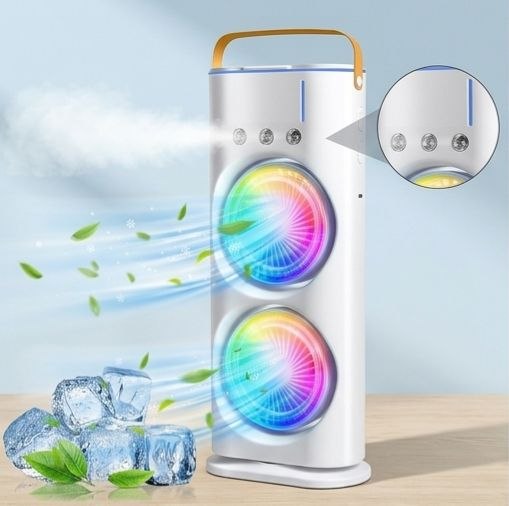 InNay™ Portable Air Cooler with RGB LED Lights