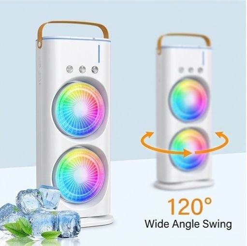 InNay™ Portable Air Cooler with RGB LED Lights
